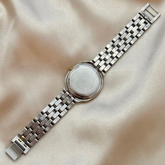 AUTHENTIC VINTAGE DIOR TWO-TONED WATCH - Picture 4 of 5